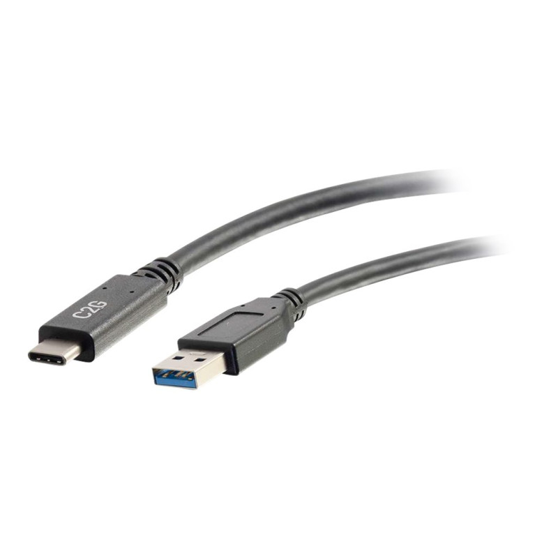 C2G 6ft USB C to USB A Cable - USB 3.2 - 5Gbps - M/M - Cable USB - USB