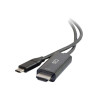 C2G - Cable adaptador - 24 pin USB-C macho a HDMI macho - 91 | APLIUM