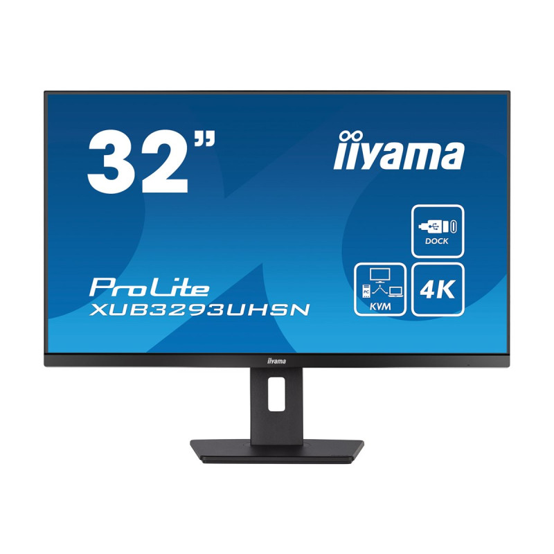 Monitor Iiyama 32" XUB3293UHSN-B5, IPS, 60HZ, 4 Ms, HDMI, US | APLIUM