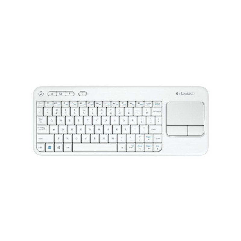 Wireless Touch Keyboard K400 white