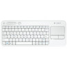 Wireless Touch Keyboard K400 white