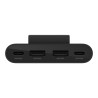 Belkin - Barra de carga - 4 conectores de salida (2 USB-C, 2 x USB) -