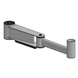 SP2, 400mm Elbow Arm, -BLACK-