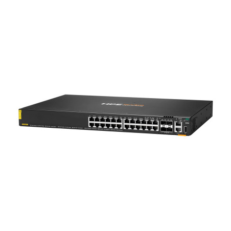 HPE Aruba 6200F 24G Class4 PoE 4SFP+ 370W Switch - Conmutador - Distan