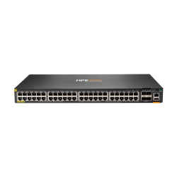 HPE Aruba 6200F 48G Class4 PoE 4SFP+ 370W Switch - Conmutador - Distan