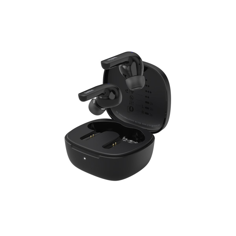 Belkin SoundForm Motion - Auriculares inalámbricos con micro - en orej