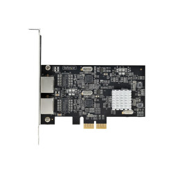 Startech Tarjeta PCI Express de Red Ethernet 2 Puertos NBASE-T 2,5G -