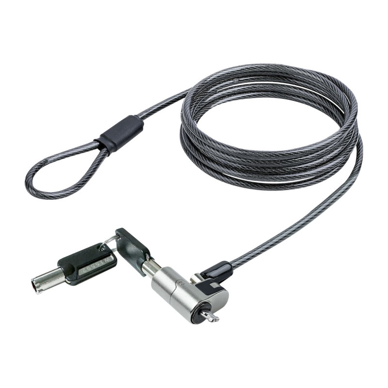 StarTech.com Cable de 2m de Seguridad Nano para Portátil - con Llave -