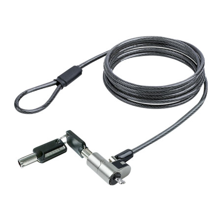 StarTech.com Cable de 2m de Seguridad Nano para Portátil - con Llave -