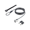 StarTech.com Cable de 2m de Seguridad Nano para Portátil - con Llave -