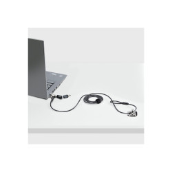 StarTech.com Cable de 2m de Seguridad Nano para Portátil - con Llave -