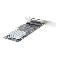Startech Tarjeta PCI Express de Red Ethernet 4 Puertos NBASE-T 2,5G -