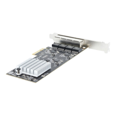 Startech Tarjeta PCI Express de Red Ethernet 4 Puertos NBASE-T 2,5G -