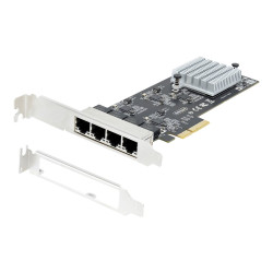 Startech Tarjeta PCI Express de Red Ethernet 4 Puertos NBASE-T 2,5G -