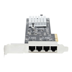 Startech Tarjeta PCI Express de Red Ethernet 4 Puertos NBASE-T 2,5G -