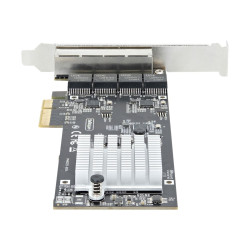 Startech Tarjeta PCI Express de Red Ethernet 4 Puertos NBASE-T 2,5G -
