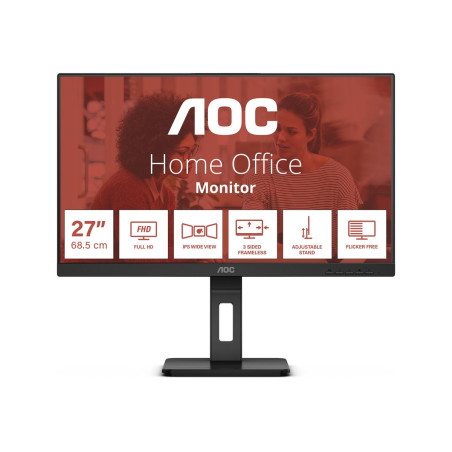 AOC 27E3QAF - Monitor LED - 27" - 1920 x 1080 Full HD (1080p) @ 75 Hz