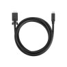 Targus - Cable USB - USB-C (M) a USB-C (M) atornillable - 1.8 m - negr