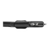 Targus - Cable USB - USB-C (M) a USB-C (M) atornillable - 1.8 m - negr