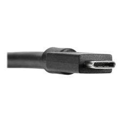 Targus - Cable USB - USB-C (M) a USB-C (M) atornillable - 1.8 m - negr