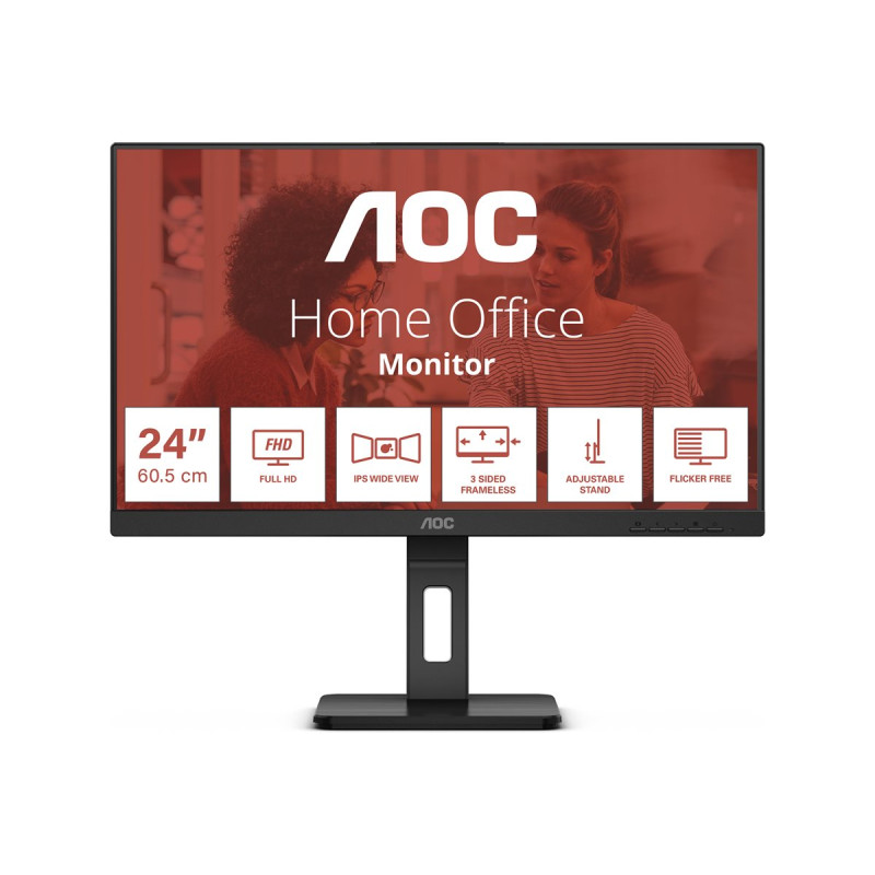 AOC 24E3QAF - Monitor LED - 24" - 1920 x 1080 Full HD (1080p) @ 75 Hz