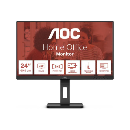AOC 24E3QAF - Monitor LED - 24" - 1920 x 1080 Full HD (1080p) @ 75 Hz