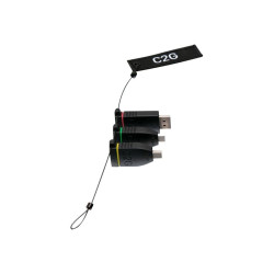 C2G Universal Adapter Ring with Color Coded Connectors - Vídeo / kit a
