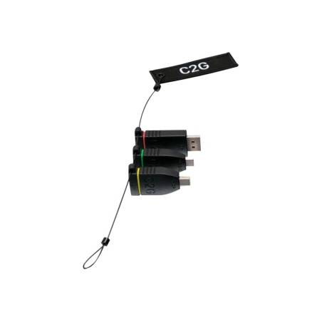 C2G Universal Adapter Ring with Color Coded Connectors - Vídeo / kit a