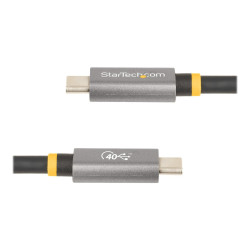 StarTech.com Cable USB4 de 1m - Cable USB-C Certificado USB-IF - 40Gbp