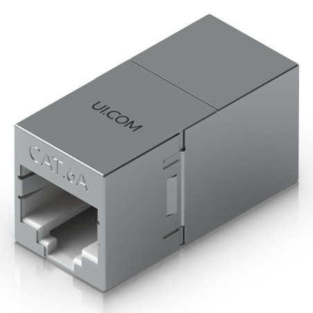 Compact, inline RJ45 coupler