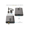 StarTech.com USB-C to Dual-HDMI Adapter, USB-C or A to 2x HDMI, 4K 60H