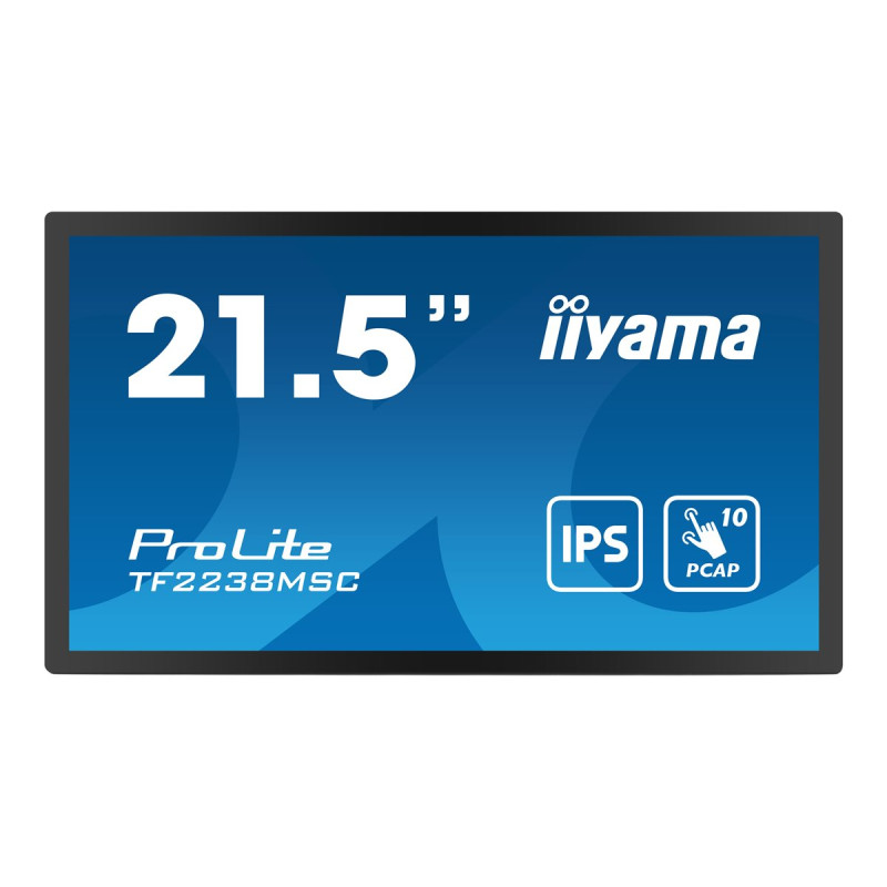 iiyama ProLite TF2238MSC-B1 - Monitor LED - 21.5" - marco abierto - pa