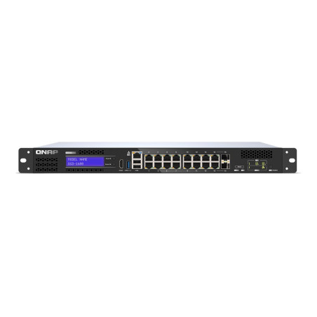 QNAP QGD-1600 - Conmutador - inteligente - 4 x 10/100/1000 (PoE++) + 1