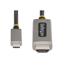 StarTech.com 6ft (2m) USB-C to HDMI Adapter Cable, 8K 60Hz, 4K 144Hz,