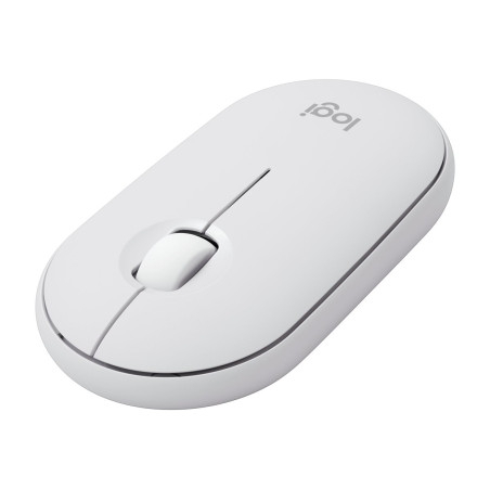 Ratón Inalámbrico Logitech Pebble 2 M350S/ Hasta 1000 DPI/ Blanco