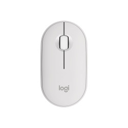 Ratón Inalámbrico Logitech Pebble 2 M350S/ Hasta 1000 DPI/ Blanco