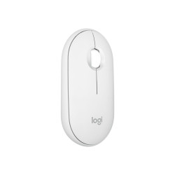 Ratón Inalámbrico Logitech Pebble 2 M350S/ Hasta 1000 DPI/ Blanco