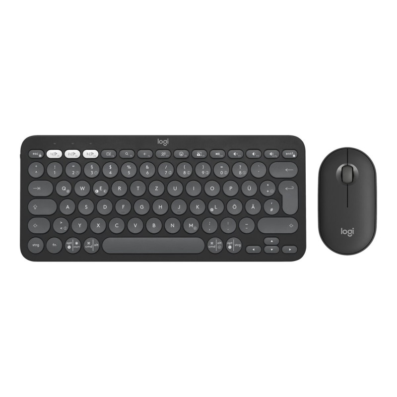 Teclado y Ratón Inalámbricos Logitech Pebble 2 Combo