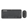 Teclado y Ratón Inalámbricos Logitech Pebble 2 Combo