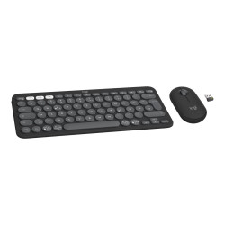 Teclado y Ratón Inalámbricos Logitech Pebble 2 Combo