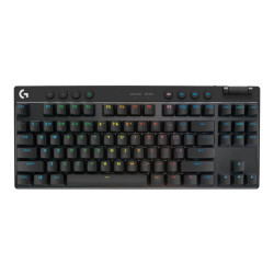 Logitech G PRO X TKL - Teclado - gaming - retroiluminación - inalámbri