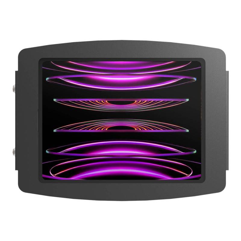 K/iPad Pro 12.9" SpaceEncCntr/WallMnt BK | APLIUM