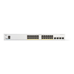 Cisco Catalyst 1200-24P-4G - Conmutador - L3 - inteligente - 24 x 10/1