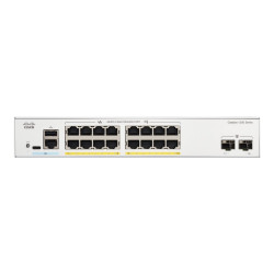 Conmutador - L3 - inteligente - 16 x 10/100/1000 (PoE+) + 2 x Gigabit