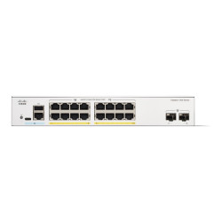 Cisco Catalyst 1300-16P-2G - Conmutador - L3 - Gestionado - 16 x 10/10