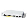 Conmutador - L3 - inteligente - 8 x 10/100/1000 (PoE+) + 2 x combo Gig
