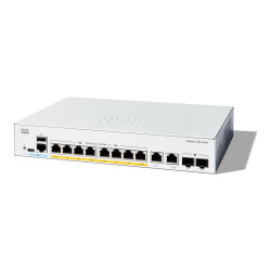 Cisco Catalyst 1300-8FP-2G - Conmutador - L3 - Gestionado - 8 x 10/100