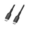 OtterBox - Cable USB - USB-C (M) a USB-C (M) - USB 2.0 - 3 A - 1 m - n