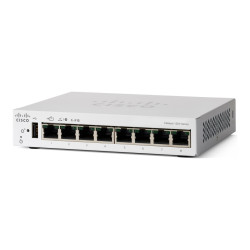 Conmutador - Gigabit Ethernet - L3 - inteligente - 8 x 10/100/1000 - s