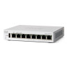 Conmutador - Gigabit Ethernet - L3 - inteligente - 8 x 10/100/1000 - s